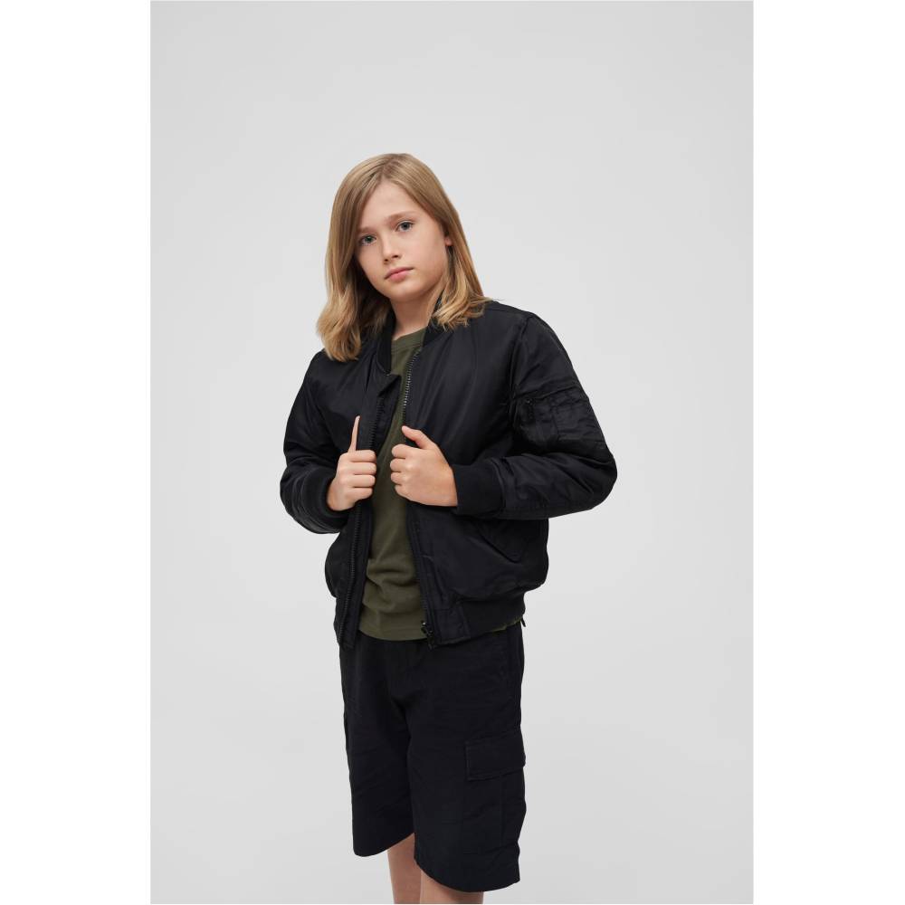 Brandit ma1 sale jacket black